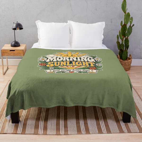 Item preview, Morning Sunlight, Good Energy Better Days, Positive Sunshine Design designed and sold by Right-UR.