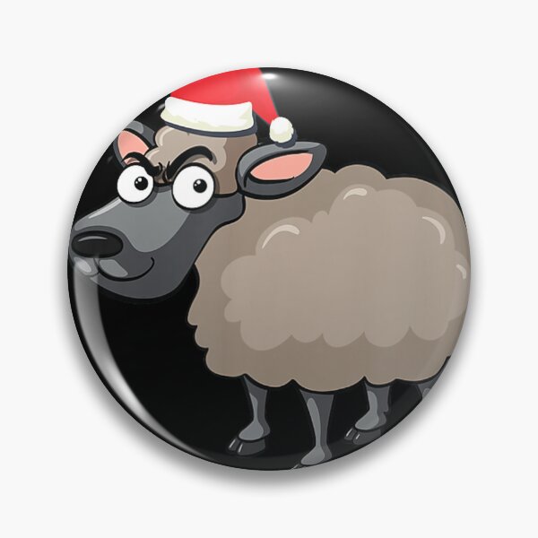 Item preview, Baa Humbug Grumpy Christmas Sheep Funny Pun Quote Joke designed and sold by HernandoMS.