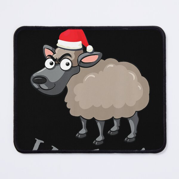 Item preview, Baa Humbug Grumpy Christmas Sheep Funny Pun Quote Joke designed and sold by HernandoMS.