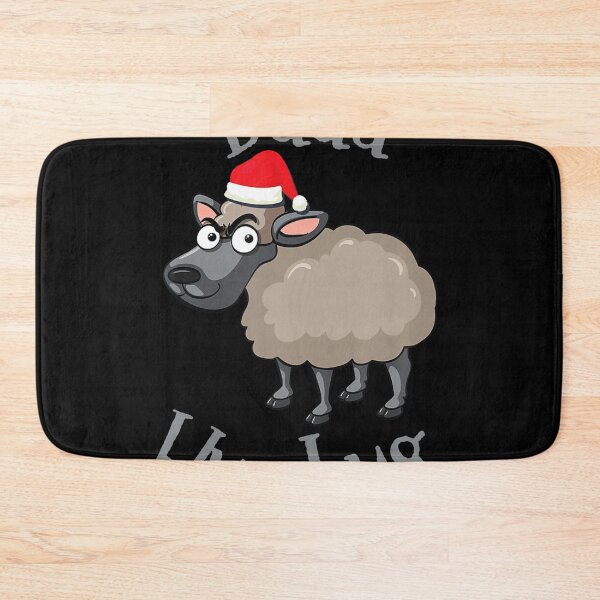 Artikelvorschau, Baa Humbug Grumpy Christmas Sheep Funny Pun Quote Joke entworfen und verkauft von HernandoMS.