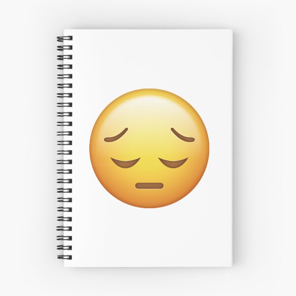 Item preview, Sad Pensive Yellow Emoji Face designed and sold by Tom-Riley.