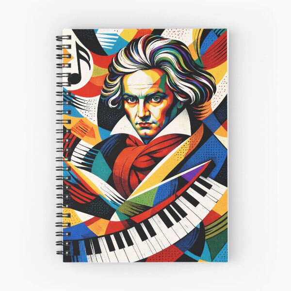 Item preview,   Ludwig Van Beethoven, German composer Illustration. designed and sold by GalleryKauffeld.