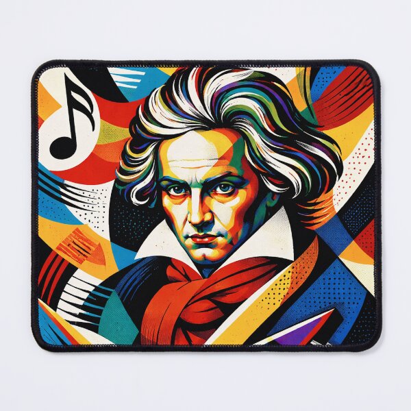 Item preview,   Ludwig Van Beethoven, German composer Illustration. designed and sold by GalleryKauffeld.