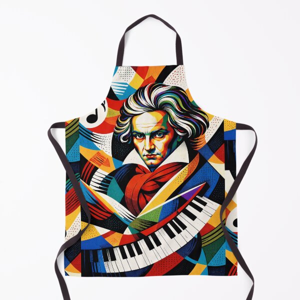 Item preview,   Ludwig Van Beethoven, German composer Illustration. designed and sold by GalleryKauffeld.