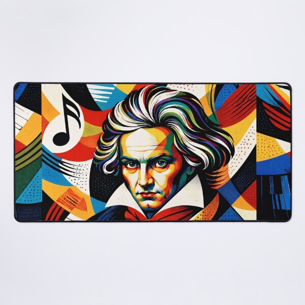 Item preview,   Ludwig Van Beethoven, German composer Illustration. designed and sold by GalleryKauffeld.