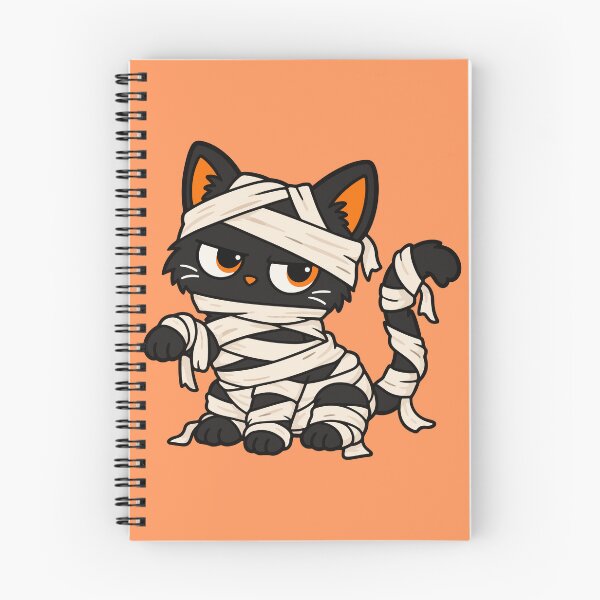 Item preview, Cute Mummy Cat Halloween Spooky Kitty designed and sold by MewMade.