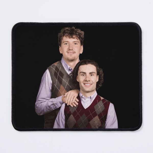 Item preview, Retro School Photo Two Guys Vintage Argyle  designed and sold by JeanetteU98857.