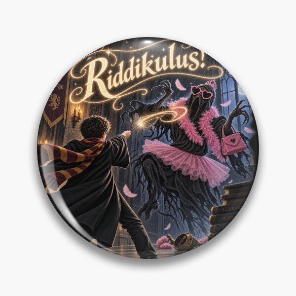 Item preview, Riddikulus – Funny Wizard Spell & Dark Creature designed and sold by Lumvero.