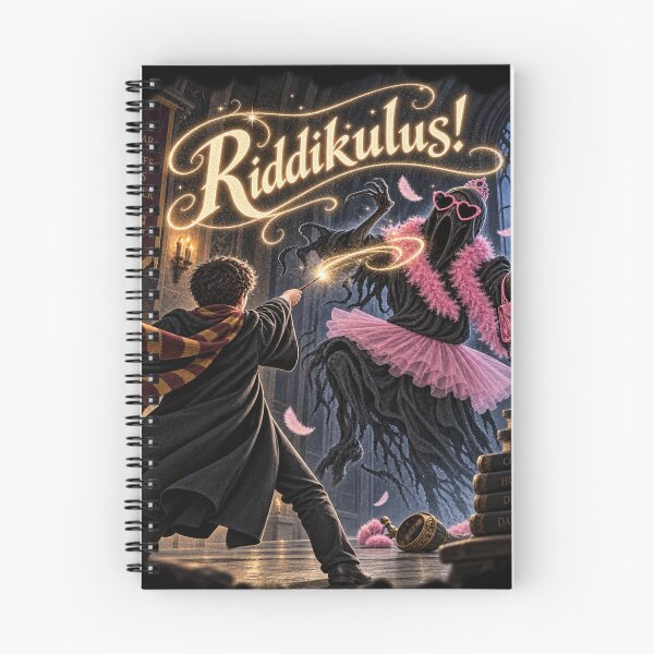 Item preview, Riddikulus – Funny Wizard Spell & Dark Creature designed and sold by Lumvero.