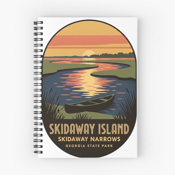Item preview, Skidaway Narrows Waterway Georgia State Park Sticker designed and sold by DetourDgn.