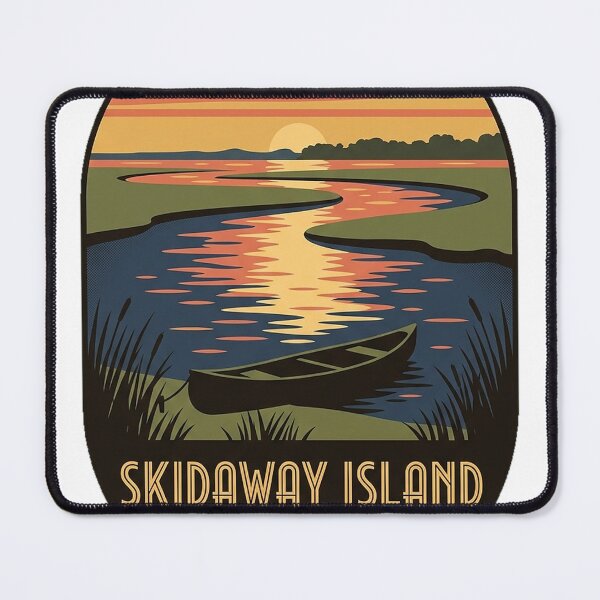 Item preview, Skidaway Narrows Waterway Georgia State Park Sticker designed and sold by DetourDgn.