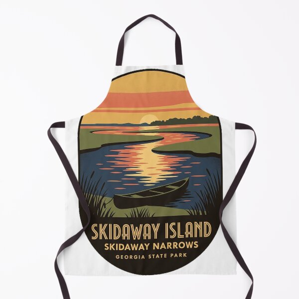 Artikelvorschau, Aufkleber für den Skidaway Narrows Waterway Georgia State Park entworfen und verkauft von DetourDgn.