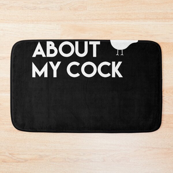 Item preview, Ask Me About My Cock Funny Novelty Chicken designed and sold by HernandoMS.
