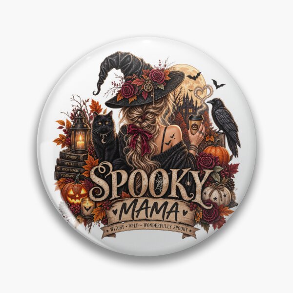 Item preview, Spooky Mama Witch Halloween designed and sold by Gapanaart.