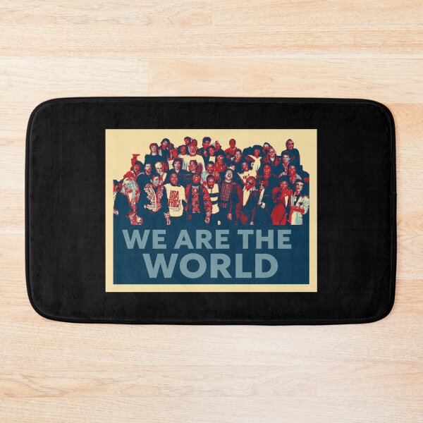 Item preview, We Are the World designed and sold by VerdePlantTees.