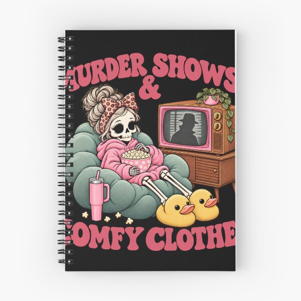 Item preview, Murder Shows and Comfy Clothes True Crime Skeleton Mom designed and sold by VGAfanatic.