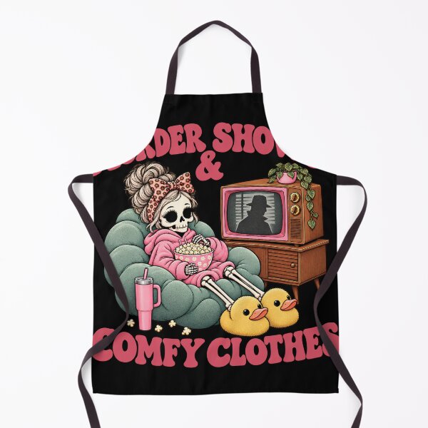 Item preview, Murder Shows and Comfy Clothes True Crime Skeleton Mom designed and sold by VGAfanatic.