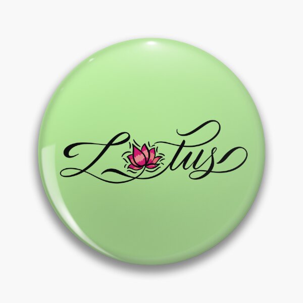 Item preview, Lotus – Elegant Handmade Calligraphy with Lotus Digital Art designed and sold by Neha-Daily-Art.