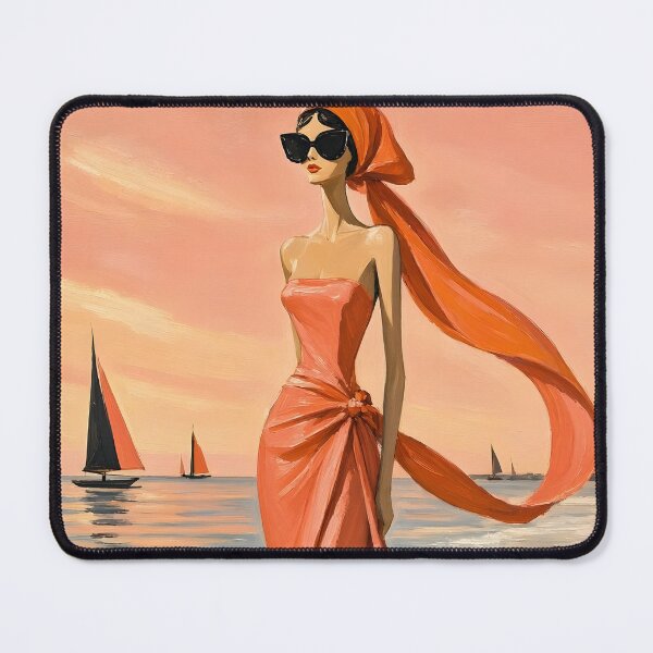 Item preview, Summer Siren: Vintage Glamour by the Sea designed and sold by Vibranta Studio.