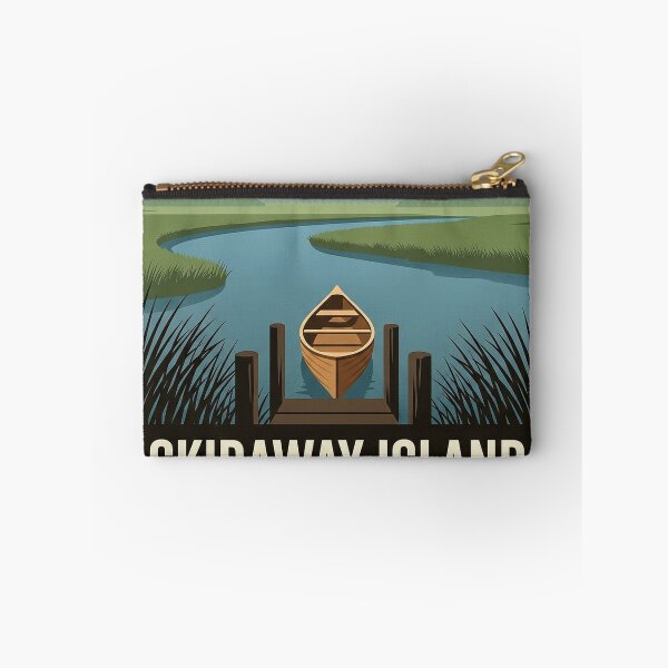 Item preview, Skidaway Island River Bend Canoe Dock Sticker Georgia designed and sold by DetourDgn.