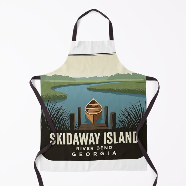 Item preview, Skidaway Island River Bend Canoe Dock Sticker Georgia designed and sold by DetourDgn.