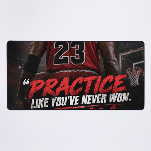 Item preview, Poster Jordan Practice like you’ve never won designed and sold by grisellamarten.