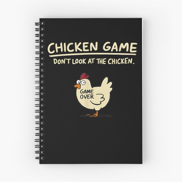 Item preview, Chicken Game Don't Look At The Chicken Funny Chicken T-Shirt designed and sold by Aliaalerud.