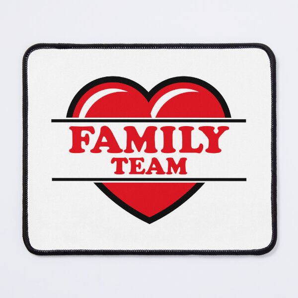 Item preview, Family Team (Heart / Love / Parents / Red 2C) designed and sold by MrFaulbaum.
