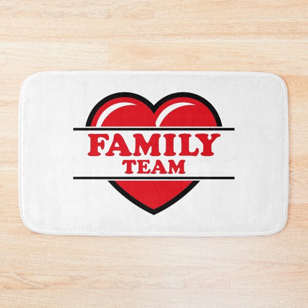 Item preview, Family Team (Heart / Love / Parents / Red 2C) designed and sold by MrFaulbaum.