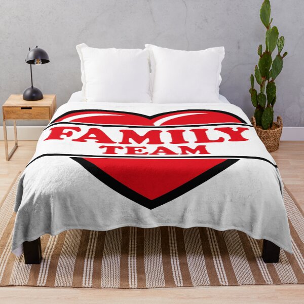 Item preview, Family Team (Heart / Love / Parents / Red 2C) designed and sold by MrFaulbaum.