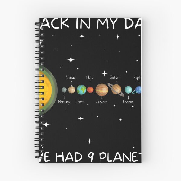 Item preview, Back In My Day We Had Nine Planets - Space Pluto Astronomy Long Sleeve designed and sold by HernandoMS.