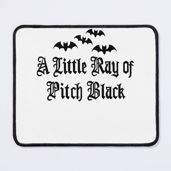 Item preview, A Little Ray of Pitch Black Gothic Witchy Halloween designed and sold by nryum.