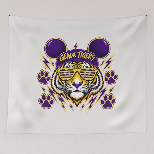 Item preview, Lsu Tigers Football designed and sold by PetalRadiant.