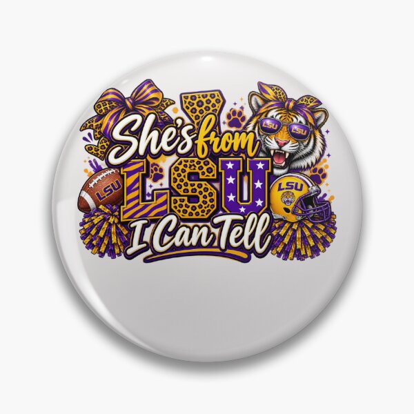 Item preview, Lsu Tigers Football designed and sold by PetalRadiant.