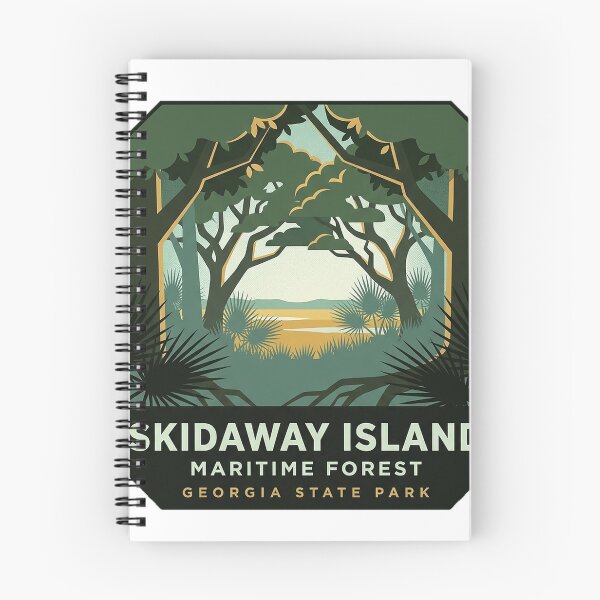 Item preview, Skidaway Island Maritime Forest Georgia State Park Badge Sticker designed and sold by DetourDgn.