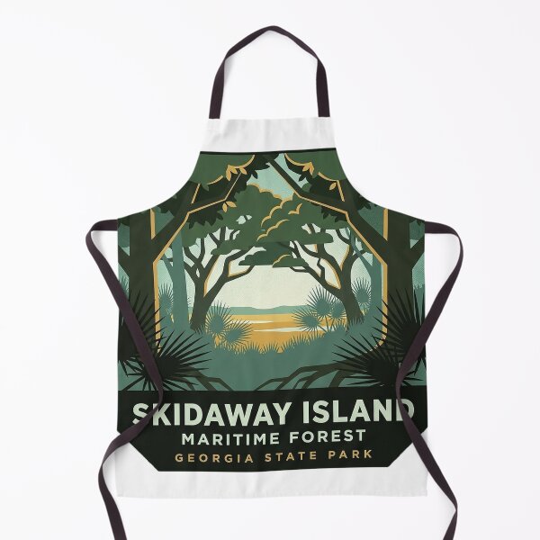Artikelvorschau, Aufkleber für den Skidaway Island Maritime Forest Georgia State Park entworfen und verkauft von DetourDgn.