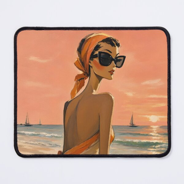 Item preview, Watchful Siren: Vintage Glamour by the Sea designed and sold by Vibranta Studio.