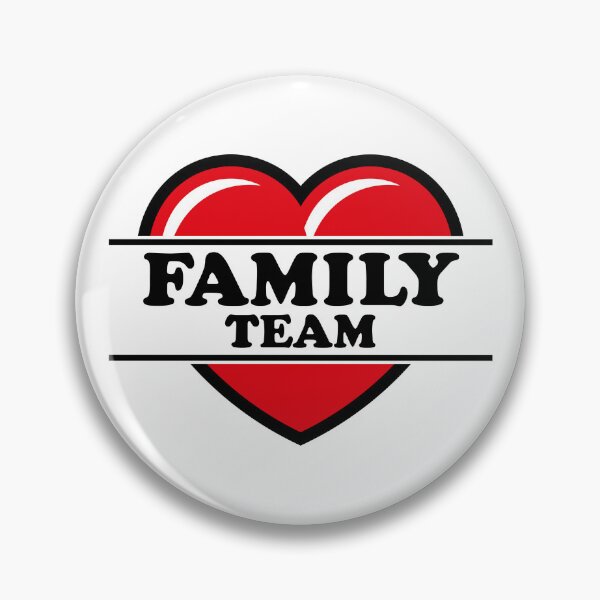 Item preview, Family Team (Heart / Love / Parents / Black 2C) designed and sold by MrFaulbaum.