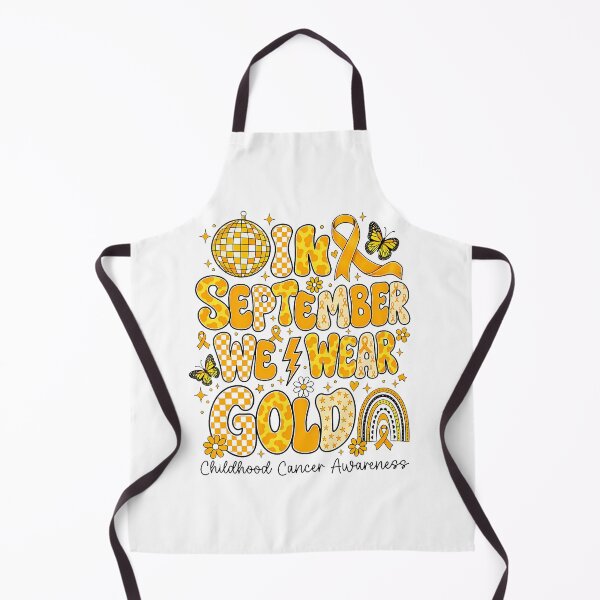 Item preview, In September We Wear Gold Childhood Cancer Awareness Kids designed and sold by snailslowdance.