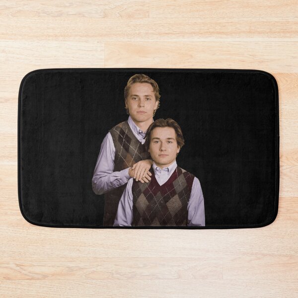 Item preview, Retro Yearbook Photo Two Guys Argyle Vest designed and sold by ColleenCa67082.