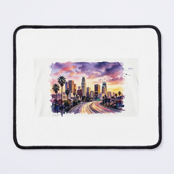 Item preview, "City of Angels at Dusk" designed and sold by Hollyworld.30.