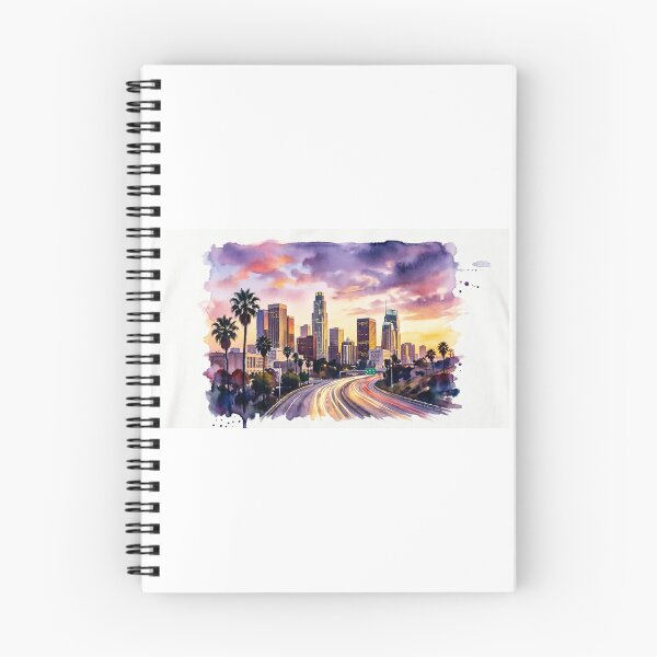 Item preview,  "City of Angels at Dusk" designed and sold by Hollyworld.30.