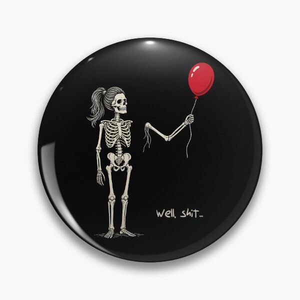 Item preview,  Women Girls Skeleton Humor Lost Balloon Design designed and sold by nryum.