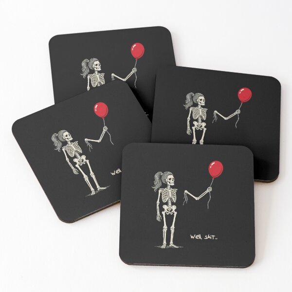 Item preview,  Women Girls Skeleton Humor Lost Balloon Design designed and sold by nryum.