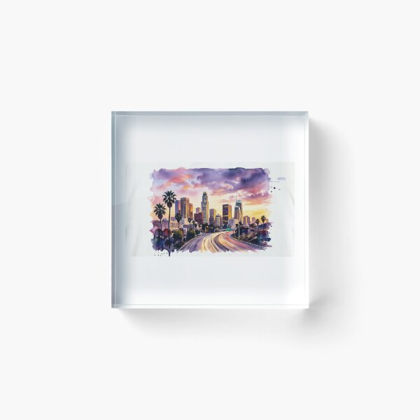 Item preview,  "City of Angels at Dusk" designed and sold by Hollyworld.30.