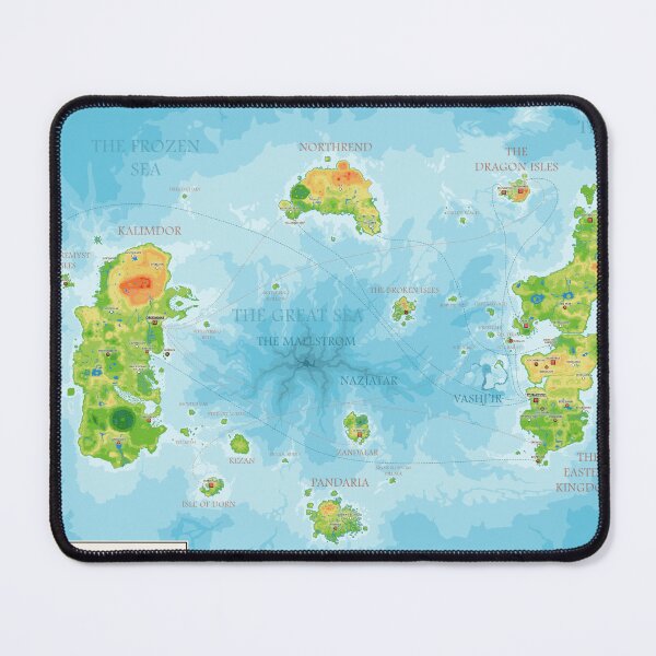 Item preview, Detailed Azeroth map designed and sold by Sturmbart.
