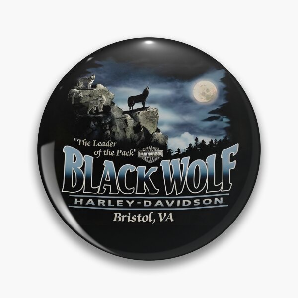 Item preview, Black Wolf Leader Of The Pack Bristol VA T-Shirt designed and sold by Moonifillst.