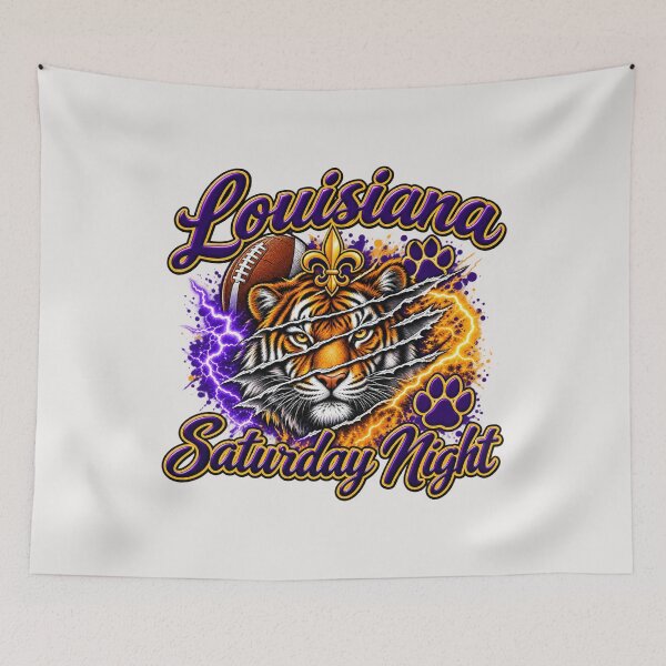 Item preview, Lsu Tigers Football designed and sold by PetalRadiant.