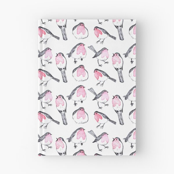 Item preview, European Robin Bird stamp pattern designed and sold by EllenorMererid.