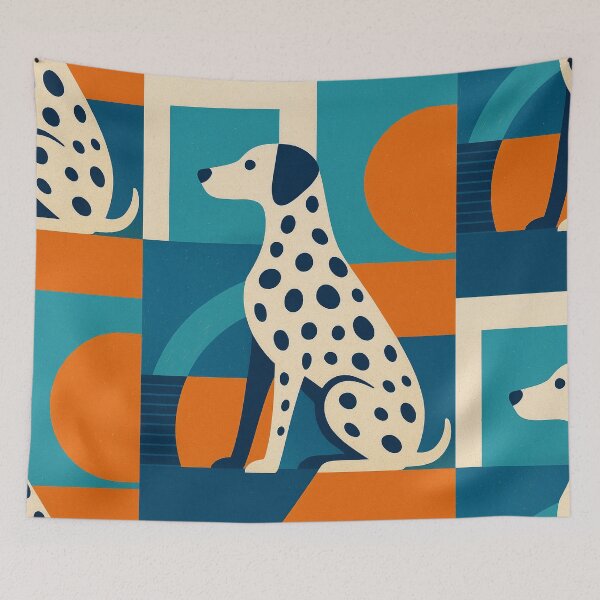 Item preview, Dalmatian illustration – Spotted Dog Portrait designed and sold by GalleryKauffeld.